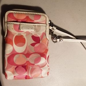 Coach wristlet